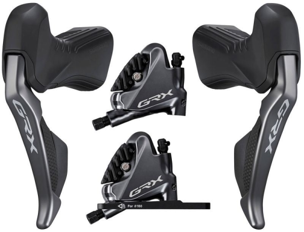 Shimano GRX RX815 Di2 Discbrake set