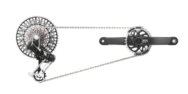 SRAM XX Eagle Transmission AXS 1x12S Powermeter Groepset